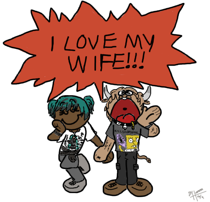 We're so cute together